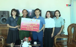 Thọ Lập: Trao quà cho các thương binh nặng 81% trở lên