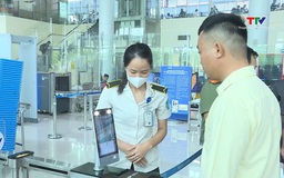 Nhiều tiện lợi khi sử dụng VNeID và sinh trắc học khi làm thủ tục tại sân bay
