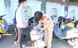 Thanh Hóa mở cao điểm kiểm tra, xử lý học sinh vi phạm trật tự giao thông
