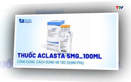 Khuyến cáo không kinh doanh, sử dụng thuốc Aclasta có dấu hiệu giả mạo