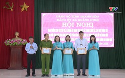 Xã Quảng Ninh quán triệt, triển khai Nghị quyết Đại hội đại biểu Đảng bộ xã