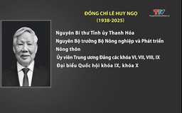 Đồng chí Lê Huy Ngọ, nguyên Bí thư Tỉnh ủy Thanh Hóa từ trần
