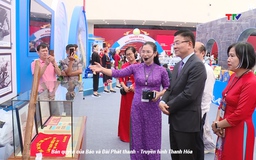 Ấn tượng không gian triển lãm “Thanh Hoá – Khát vọng thịnh vượng”