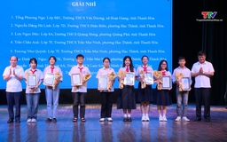 Trao giải vòng sơ khảo “Cuộc thi đại sứ văn hoá đọc” tỉnh Thanh Hoá năm 2025