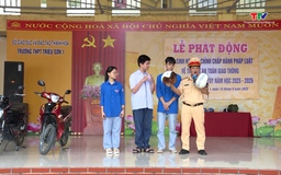Đẩy mạnh tuyên truyền Luật giao thông đường bộ trong trường học