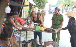Chấn chỉnh tình trạng họp chợ trên các tuyến giao thông