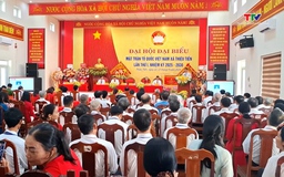 Đại hội Đại biểu Mặt trận Tổ quốc xã Thiệu Tiến nhiệm kỳ 2025 - 2030