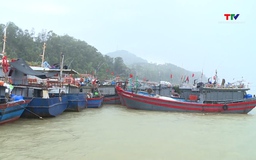 Thanh Hóa: 100% chủ tàu thuyền nắm được thông tin và hướng đi của bão RAGASA