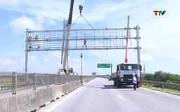 Lắp đặt hệ thống giám sát điều hành giao thông cao tốc Mai Sơn - quốc lộ 45