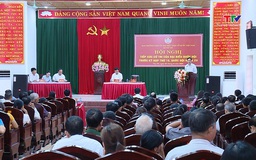 Đoàn đại biểu Quốc hội tỉnh Thanh Hoá tiếp xúc cử tri xã Kim Tân và xã Tây Đô