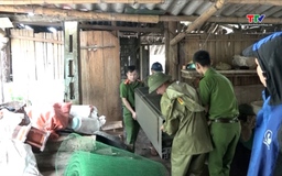 Xã Mường Lát chủ động ứng phó với bão số 10 
