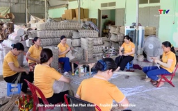 Thanh Hóa: giá trị các sản phẩm cói xuất khẩu tăng hơn 17,4% so với cùng kỳ