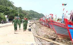 Đến 15 giờ ngày 26/9, Thanh Hóa còn 111 phương tiện hoạt động trên biển