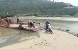 Bảo đảm an toàn giao thông tại bến đò Cồn Đình trong những ngày mưa bão