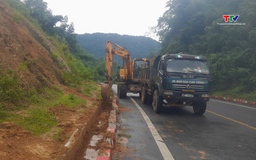 Đảm bảo giao thông trên các tuyến đường do ảnh hưởng của cơn bão số 10