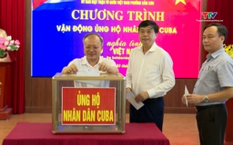 Phường Sầm Sơn phát động ủng hộ nhân dân Cuba