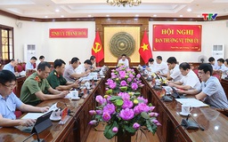 Hội nghị Ban Thường vụ Tỉnh ủy tháng 9