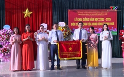 Trường THCS Nguyễn Hồng Lễ, phường Sầm Sơn 
khai giảng năm học 2025 - 2026