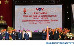 Đài Tiếng nói Việt Nam kỷ niệm 80 năm Ngày thành lập (7/9/1945)