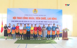 Hội thao công nhân, viên chức, lao động phường Quảng Phú