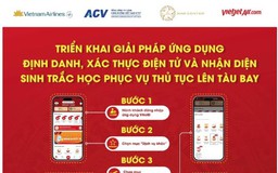 Các bước sử dụng sinh trắc học trên VNeID để làm thủ tục đi máy bay