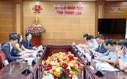 Phó Chủ tịch Thường trực UBND tỉnh làm việc với Công ty TNHH JERA Energy Việt Nam