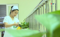 Bệnh viện đa khoa Hà Trung - Cơ sở y tế xanh - sạch - đẹp