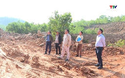 Tháo gỡ khó khăn nguồn vật liệu cho dự án tiêu úng vùng 3 Nông Cống