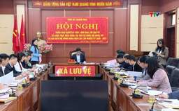 Trưởng ban Nội chính Tỉnh uỷ Nguyễn Ngọc Tiến giám sát công tác tổ chức bầu cử 