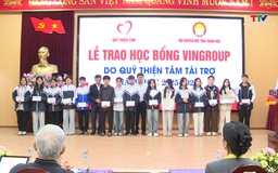 Quỹ Thiện Tâm trao học bổng cho học sinh nghèo vượt khó, học giỏi