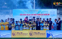 Đội Việt Hùng Thanh Hoá vô địch giải bóng đá U11 - Cup mùa xuân T&T