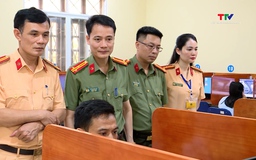 Xung kích trên trận tuyến đảm bảo trật tự ATGT