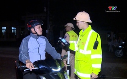 Ngăn chặn vi phạm nồng độ cồn dịp nghỉ Tết