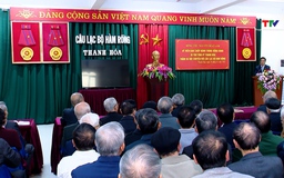 Bí thư Tỉnh ủy gặp mặt Câu lạc bộ Hàm Rồng