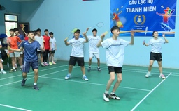 Khởi sắc trong phòng tập luyện và thi đấu cầu lông tại Thanh Hóa