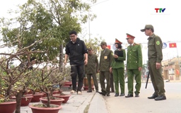 Công an Thanh Hóa tăng cường thực hiện cao điểm bảo vệ Tết Nguyên đán