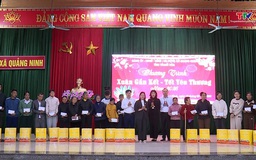Xã Quảng Ninh tổ chức chương trình "Xuân gắn kết - Tết yêu thương"