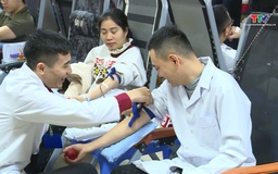 Thanh Hoá chủ động bổ sung nguồn máu phục vụ cấp cứu dịp Tết