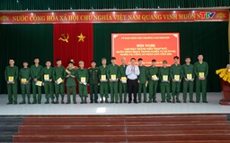 Phường Nam Sầm Sơn gặp mặt thanh niên nhập ngũ và quân nhân xuất ngũ năm 2026