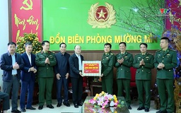 Phó Chủ tịch UBND tỉnh Cao Văn Cường thăm, chúc Tết một số đơn vị, địa phương