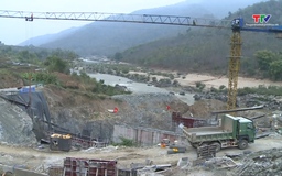 Không khí lao động đầu xuân trên công trường Thủy lợi – Thủy điện Tén Tằn