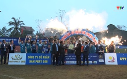Giải bóng đá vô địch xã Thiệu Quang TQF Cup lần thứ I, năm 2026 thành công rực rỡ