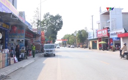 Công an các xã giải toả lấn chiếm hành lang giao thông 47B
