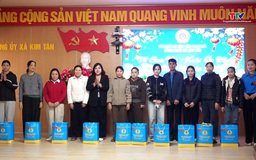 Công đoàn xã Kim Tân tổ chức "Tết sum vầy – Xuân ơn Đảng" năm 2026