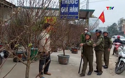 Công an xã Hà Long triển khai cao điểm lập lại trật tự công cộng