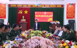 Trưởng ban Nội chính Tỉnh ủy Nguyễn Ngọc Tiến kiểm tra tình hình sản xuất, đời sống tại các xã Phú Lệ, Hồi Xuân