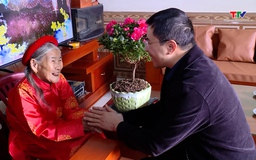 Phó Bí thư Thường trực Tỉnh ủy thăm, chúc Tết các địa phương