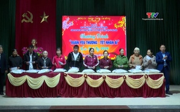 Xã Thọ Lập trao 600 suất quà tết cho các hộ dân có hoàn cảnh khó khăn