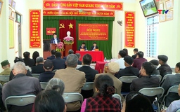 Lấy ý kiến của cử tri đối với người ứng cử đại biểu HĐND các cấp nhiệm kỳ 2026 - 2031