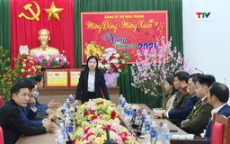 Chủ nhiệm Ủy ban Kiểm tra Tỉnh ủy kiểm tra tình hình sản xuất, đời sống Nhân dân tại xã Nga Sơn và Nga Thắng